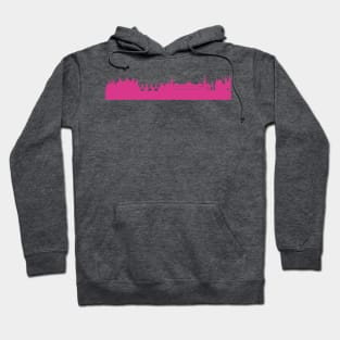 Würzburg skyline pink Hoodie